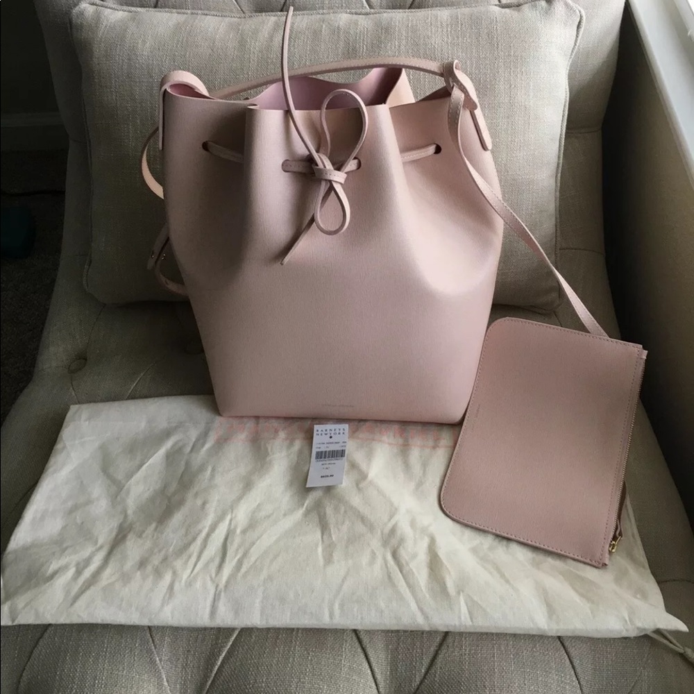 Mansur Gavriel Large Bucket Bag in Rosa